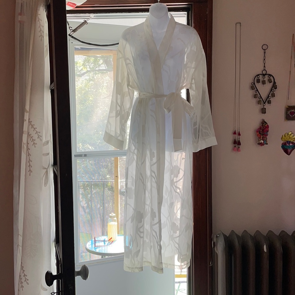 Vtg Oscar de la Renta Robe L